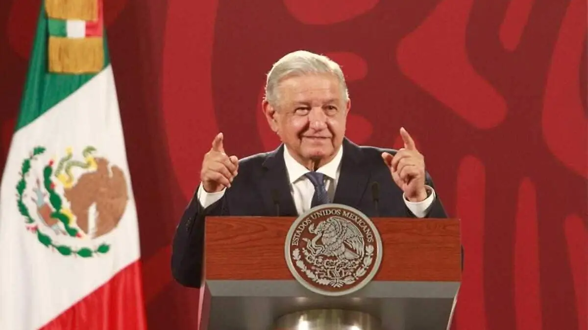 Presidente AMLO en conferencia matutina